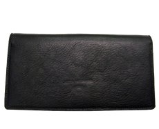 画像2: "JUTTA NEUMANN" Leather Wallet "the Waiter's Wallet"  color : BLACK / EMERALD  財布 ONE SIZE (2)