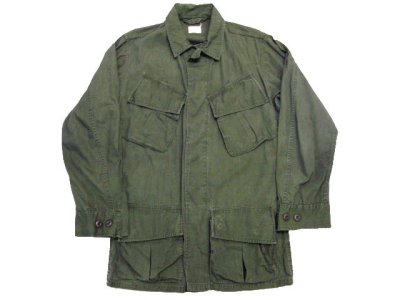 画像1: 1967's US Military Cotton / Poplin Tropical Jacket　size 表記 X-Small - Regular