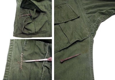 画像3: 1967's US Military Cotton / Poplin Tropical Jacket　size 表記 X-Small - Regular