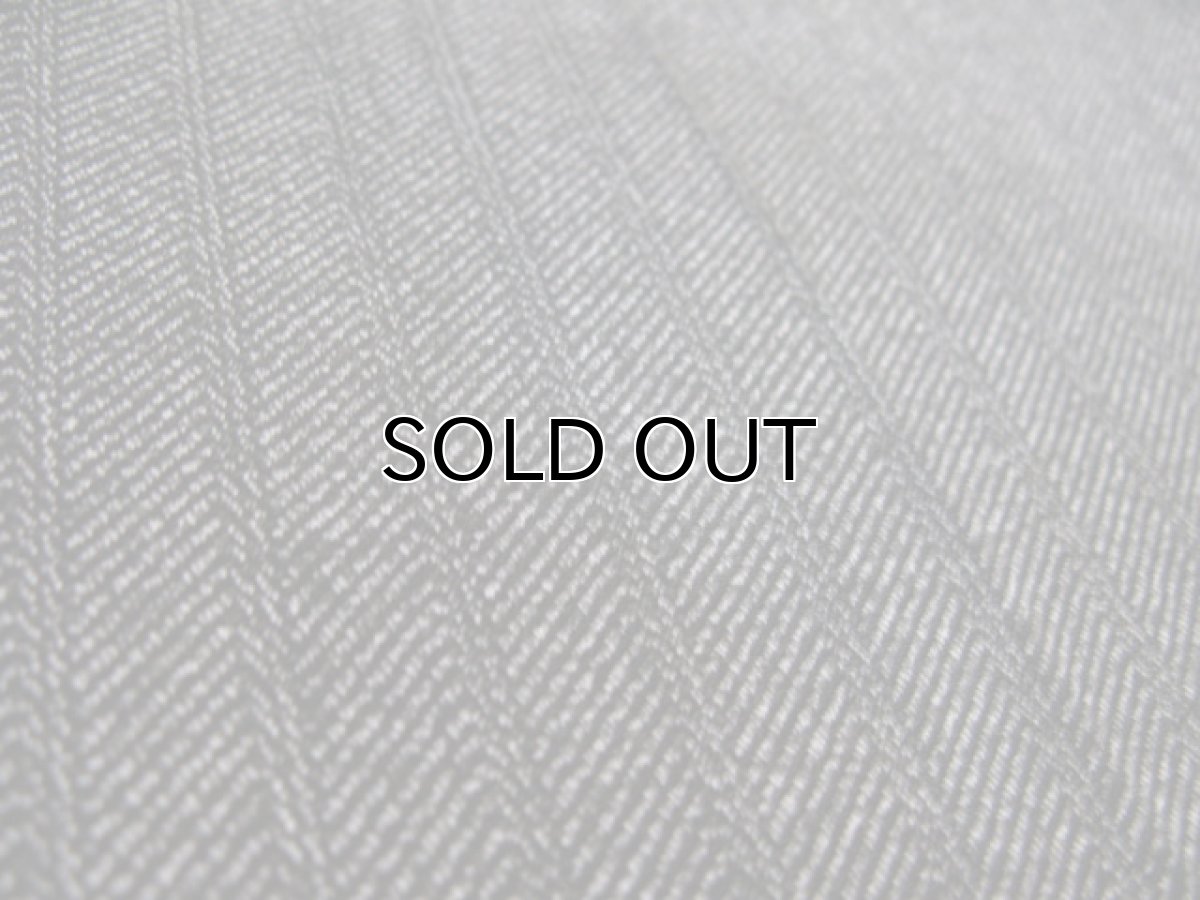 画像5: 1960's French Cotton Stripe Work Trousers Dead Stock "Salt and Pepper"　size w 33 inch (表記 42) (5)