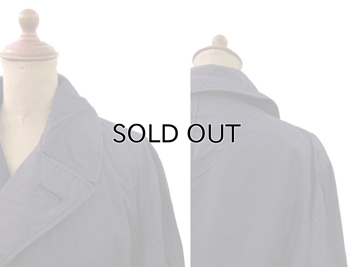 画像5: 1960-70's US NAVY  Trench Coat  color NAVY　size S - M  (表記 SMALL) (5)