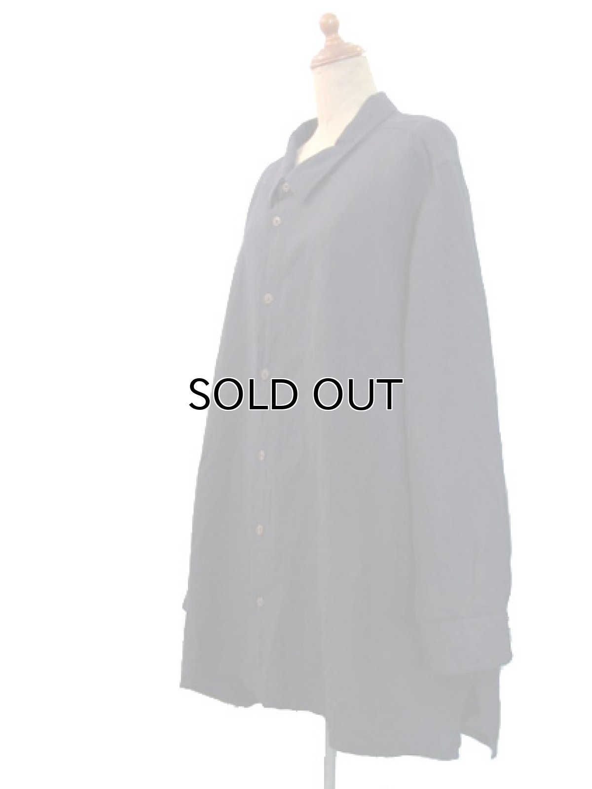 画像3: " Note and Pen the poem " ノートとペン 。 " The Swing Coat " Linen / Rayon　Dark Navy　ONE SIZE (3)