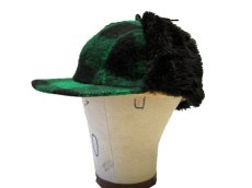 画像2: UNKNOWN OLD Green Check Wool x Boa Cap (2)