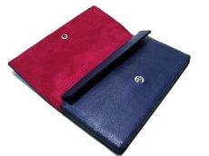 画像4: "JUTTA NEUMANN" Leather Wallet "the Waiter's Wallet"  color : NAVY  財布 ONE SIZE (4)