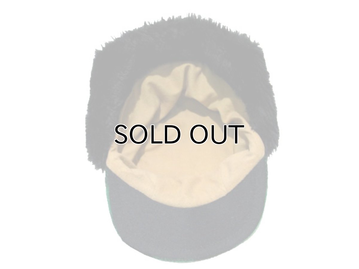 画像5: UNKNOWN OLD Green Check Wool x Boa Cap (5)