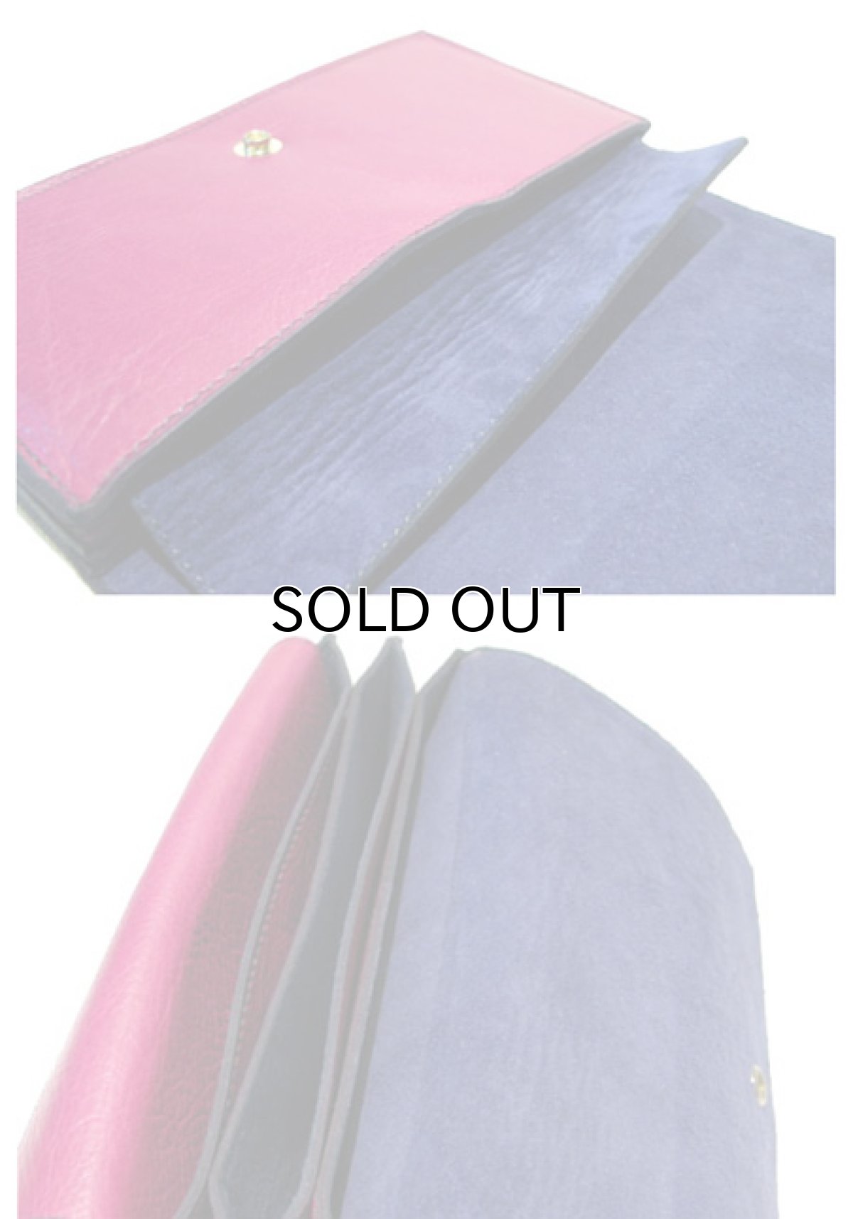 画像5: "JUTTA NEUMANN" Leather Wallet "the Waiter's Wallet"  color : PiNK  財布 ONE SIZE (5)