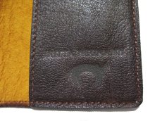 画像3: "JUTTA NEUMANN" Leather Card Case  color : BROWN / MASTERED   ONE SIZE (3)