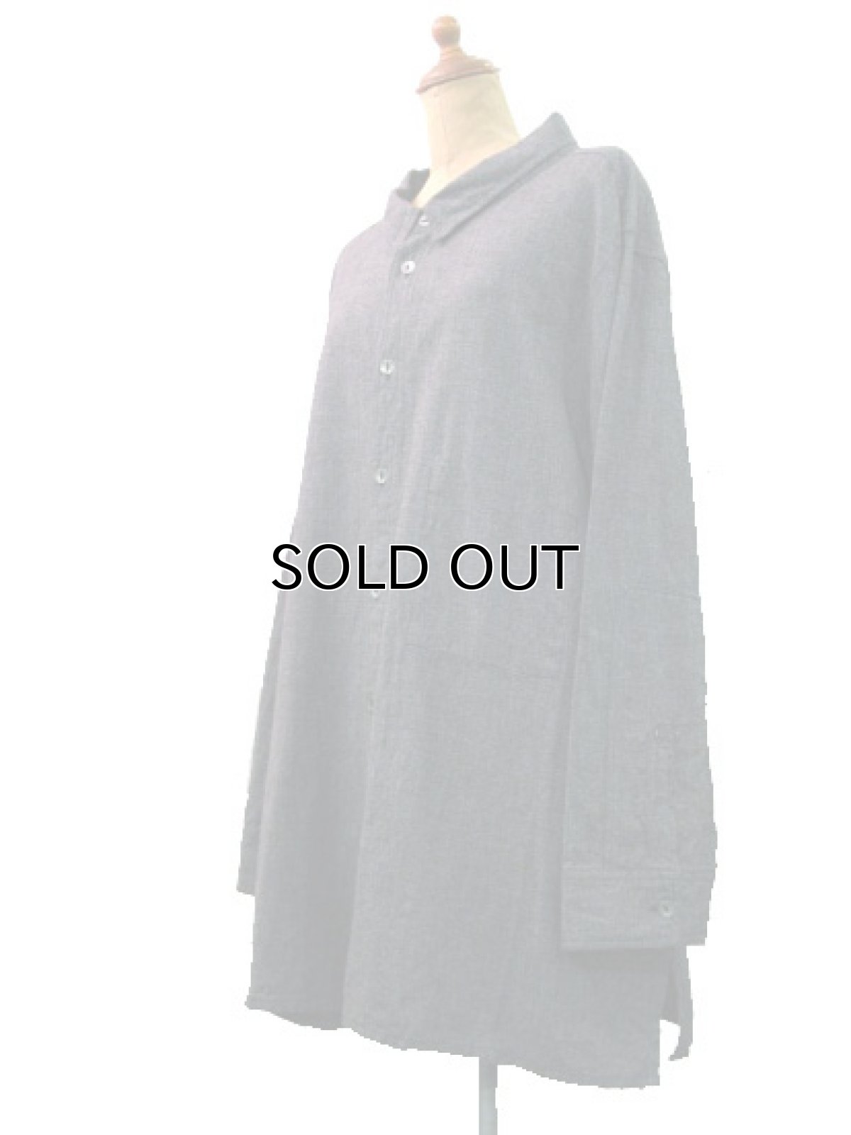 画像2: " Note and Pen the poem " ノートとペン 。 " The Swing Coat " Salt and Pepper　ONE SIZE (2)