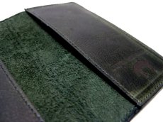 画像4: "JUTTA NEUMANN" Leather Card Case  color : Green / Green (4)