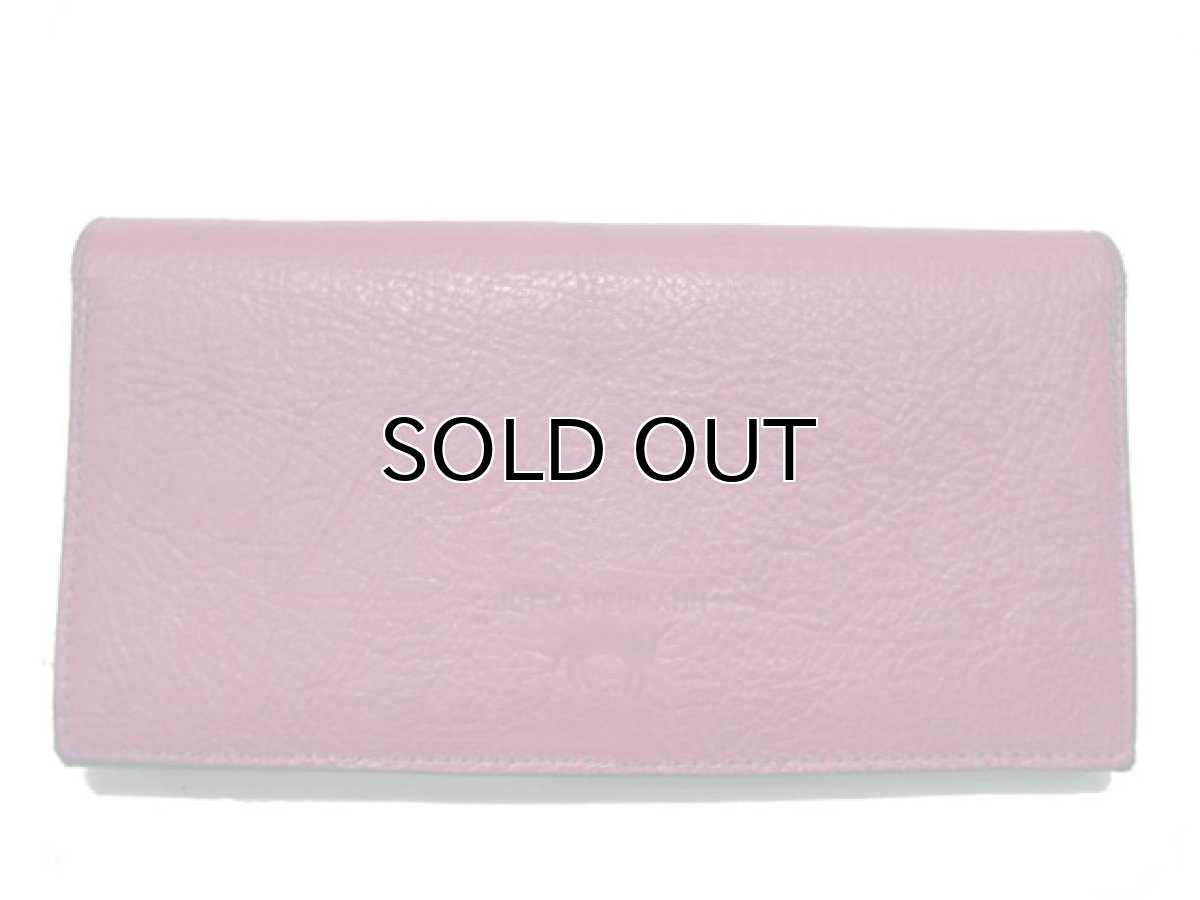 画像3: "JUTTA NEUMANN" Leather Wallet "the Waiter's Wallet"  color : PiNK  財布 ONE SIZE (3)