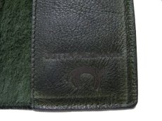 画像3: "JUTTA NEUMANN" Leather Card Case  color : Green / Green (3)
