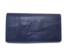 画像2: "JUTTA NEUMANN" Leather Wallet "the Waiter's Wallet"  color : NAVY  財布 ONE SIZE (2)