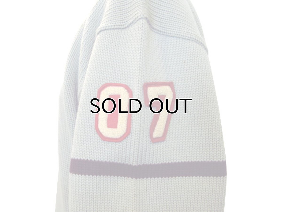 画像3: 1950's "ALBION KNITTING MILLS" Lettered Cardigan "LONG" GREY GREEN size M - L  (表記 無し) (3)