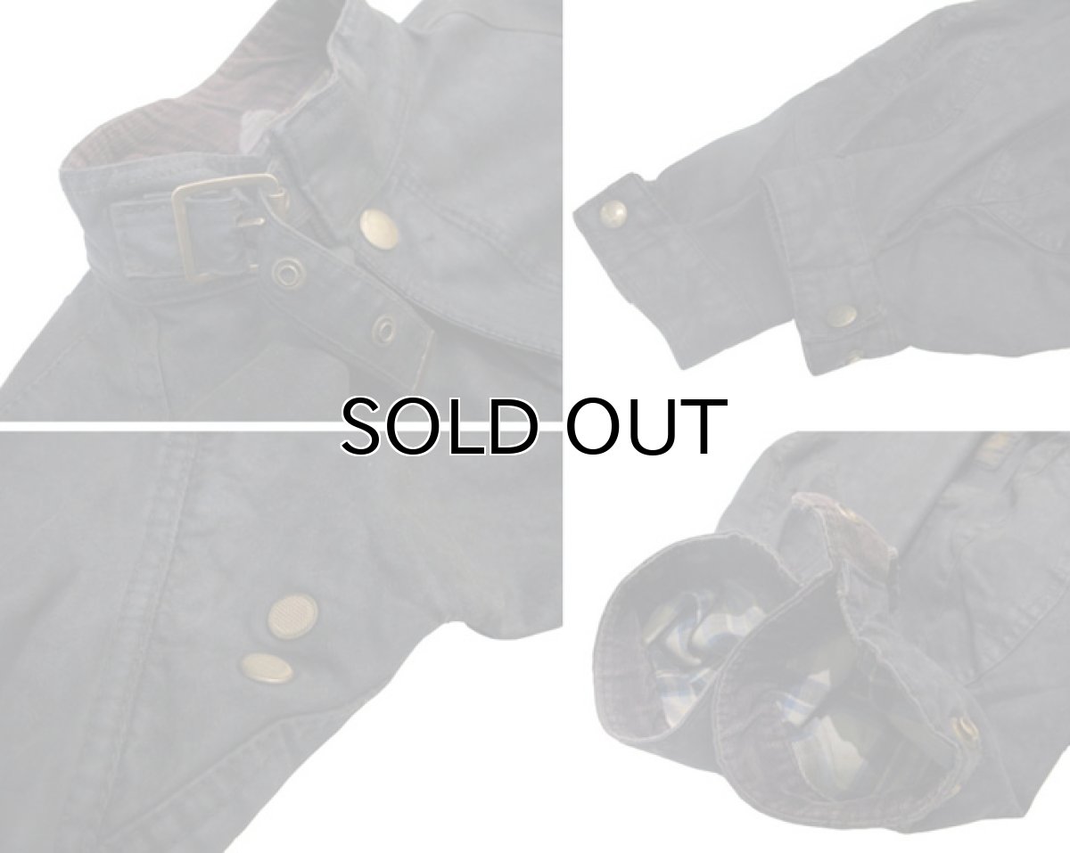 画像4: 1970's  Belstaff  "TRAIL MASTER JUNIOR" Wax Cotton Biker Jacket size S (表記 不明) (4)