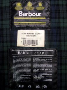 画像4: 1970's  J.Barbour & Sons "Beacon Jacket" Wax Cotton　size S (表記 34) (4)