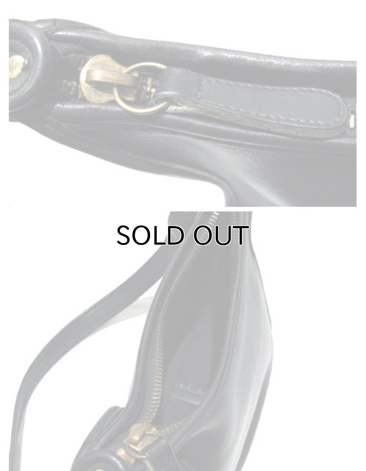 画像3: OLD COACH Leather Shoulder Bag 　BLACK　 made in USA (3)