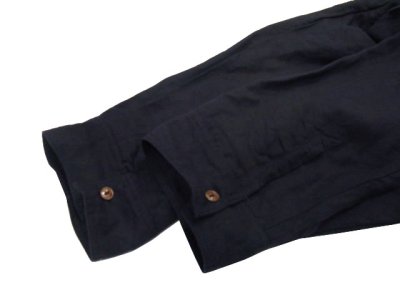 画像2: " Note and Pen the poem " ノートとペン 。 " The Swing Coat " Linen / Rayon　Dark Navy　ONE SIZE