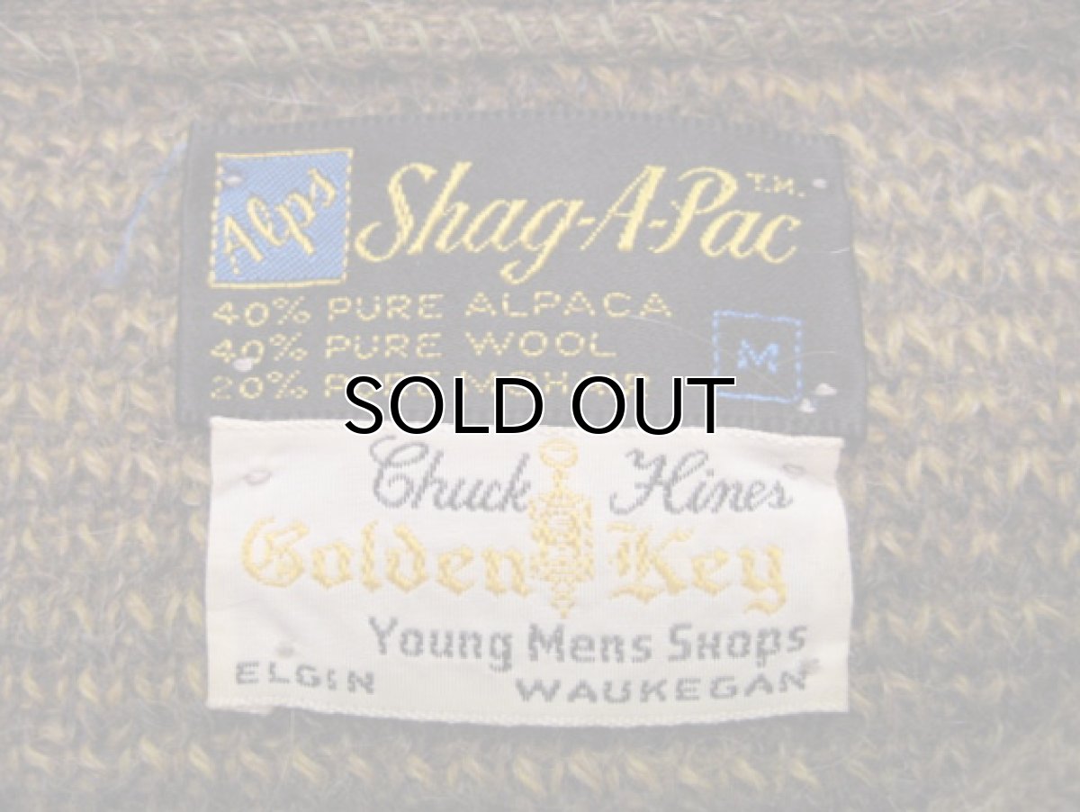 画像5: 1960's "Shag-A-Pac" Mohair Henly Neck Sweater　size S - M (表記 M) (5)