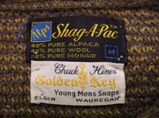 画像5: 1960's "Shag-A-Pac" Mohair Henly Neck Sweater　size S - M (表記 M) (5)