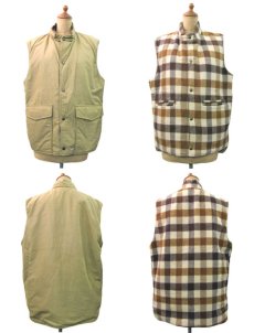 画像2: 1980's "L.L.Bean" Reversible Vest  Wool / 60:40　size M - L  (表記 M) (2)