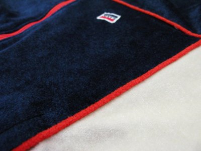 画像3: 1980's Levi's "LA OLYMPIC" Velour Truck Jacket  D.NAVY　size M (表記 L)