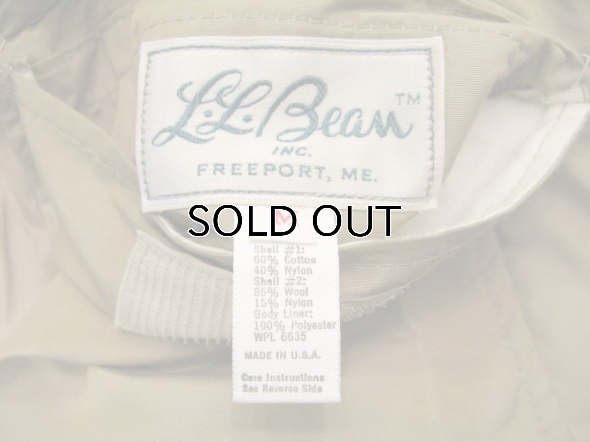 画像4: 1980's "L.L.Bean" Reversible Vest  Wool / 60:40　size M - L  (表記 M) (4)