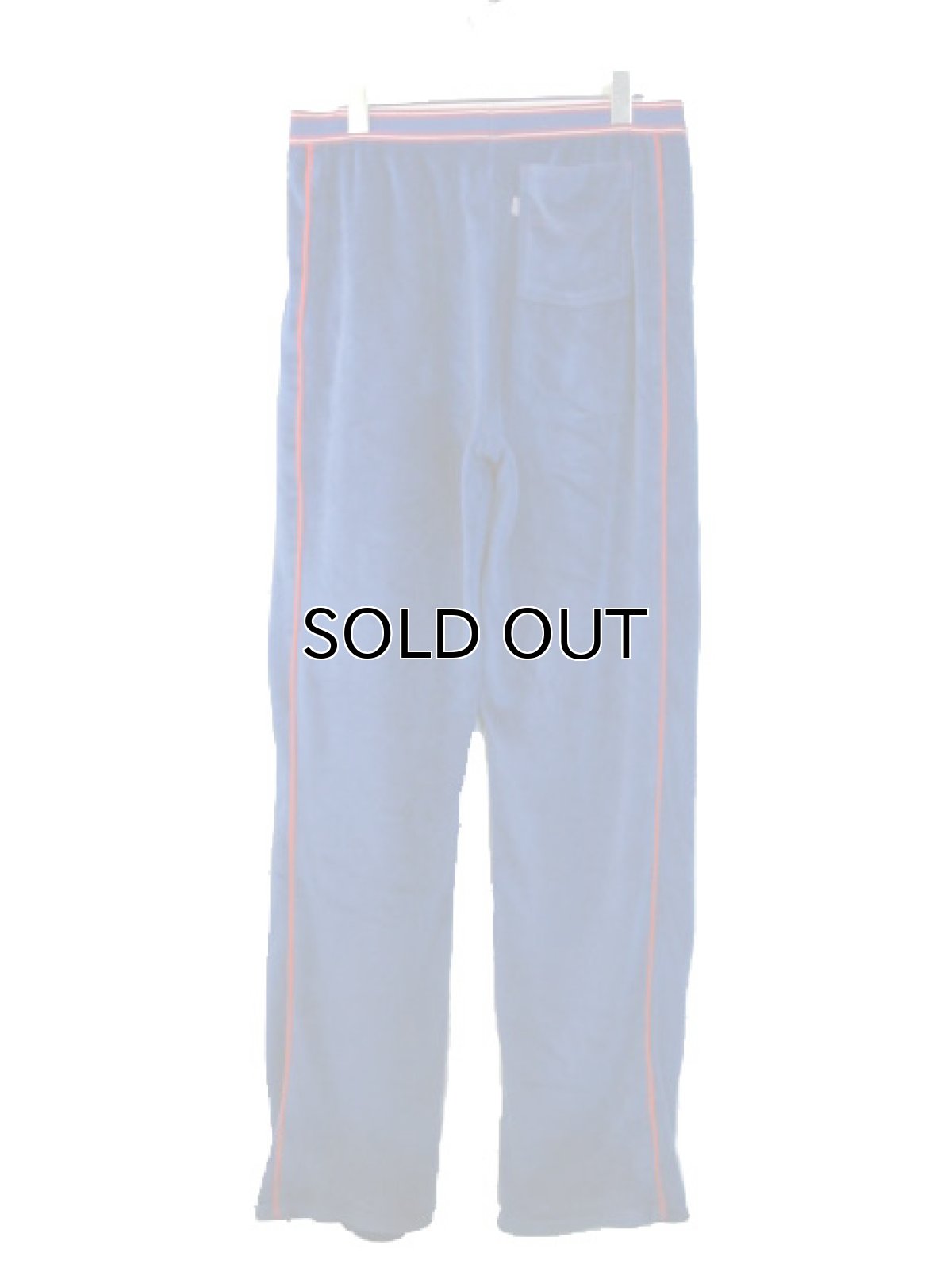 画像2: 1980's Levi's "LA OLYMPIC" Velour Truck Pants  Blue　size M (表記 30) (2)