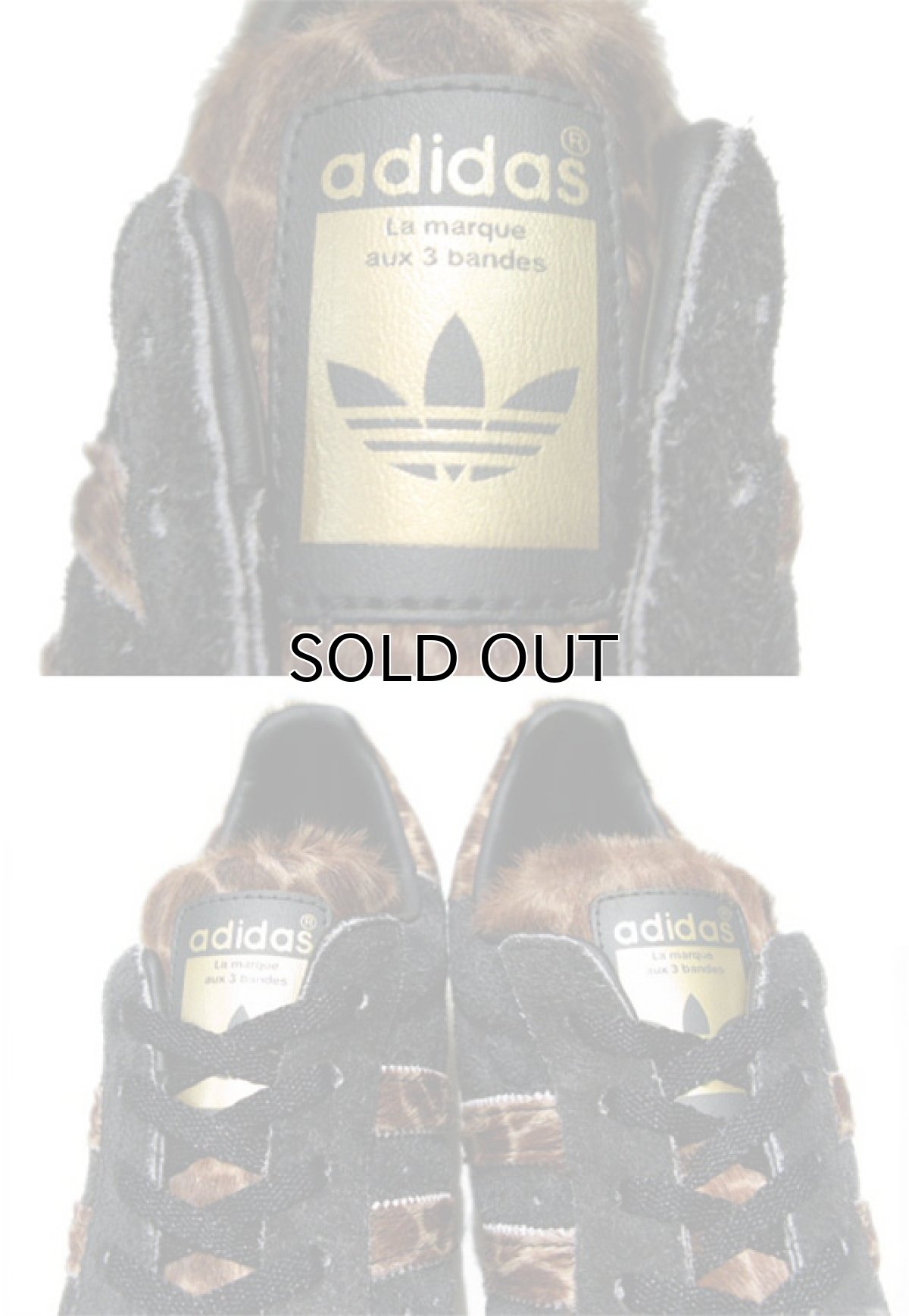 画像3: NEW adidas  x  "X-LARGE" Super Star 80's スエード/ハラコ size 10 (3)