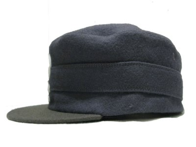 画像2: EBBETS FIELD x the poem Pillbox Style Cap  Grey / Olive