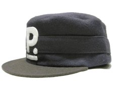 画像3: EBBETS FIELD x the poem Pillbox Style Cap  Grey / Olive (3)