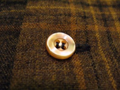 画像2: 1960's "Pendleton" L/S Check Wool Shirts  Mustered　size M - L  (表記 L)