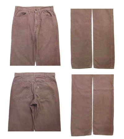 画像1: 1970's Levi's 519 Corduroy Pants　color : Brown　size w 32 inch