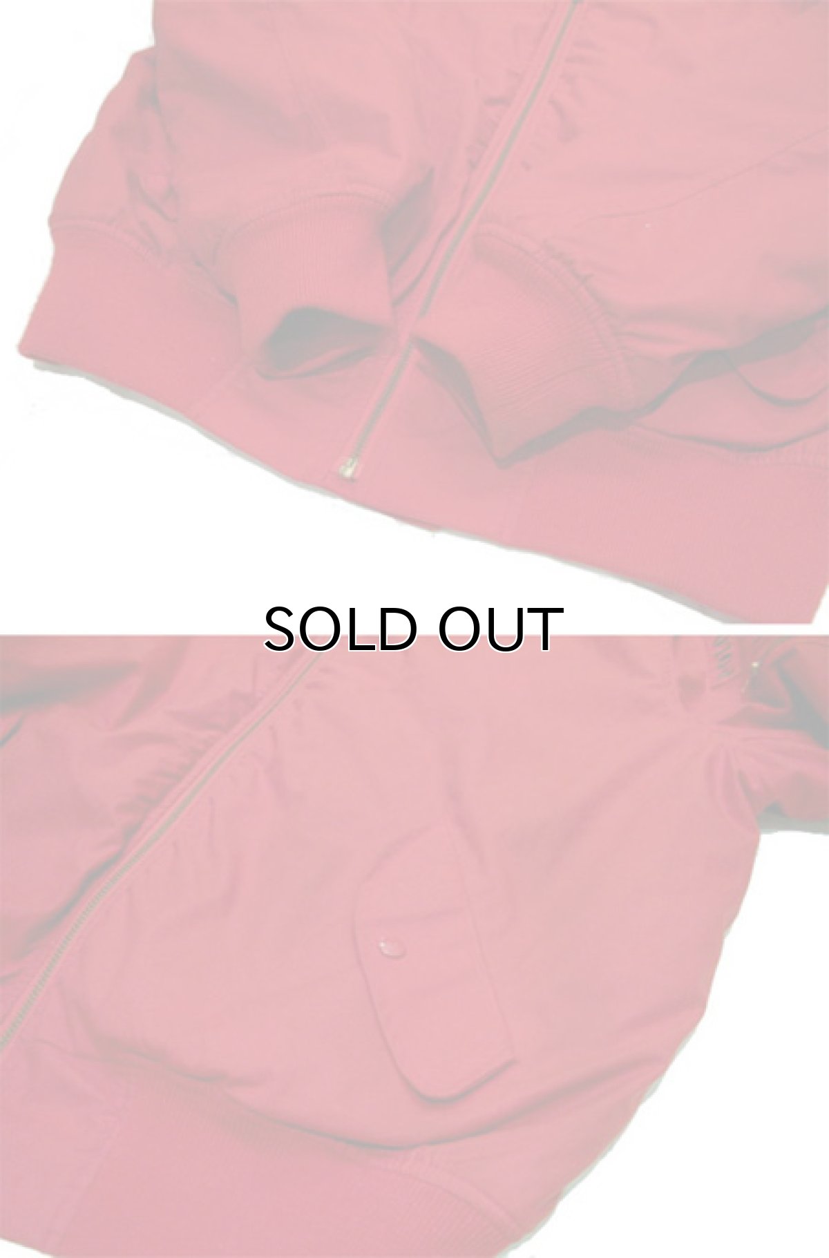 画像5: POLO Ralph Lauren MA-I Style Nylon Jacket 赤 size L  (表記 L) (5)