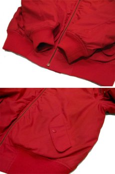 画像5: POLO Ralph Lauren MA-I Style Nylon Jacket　赤　size L  (表記 L) (5)