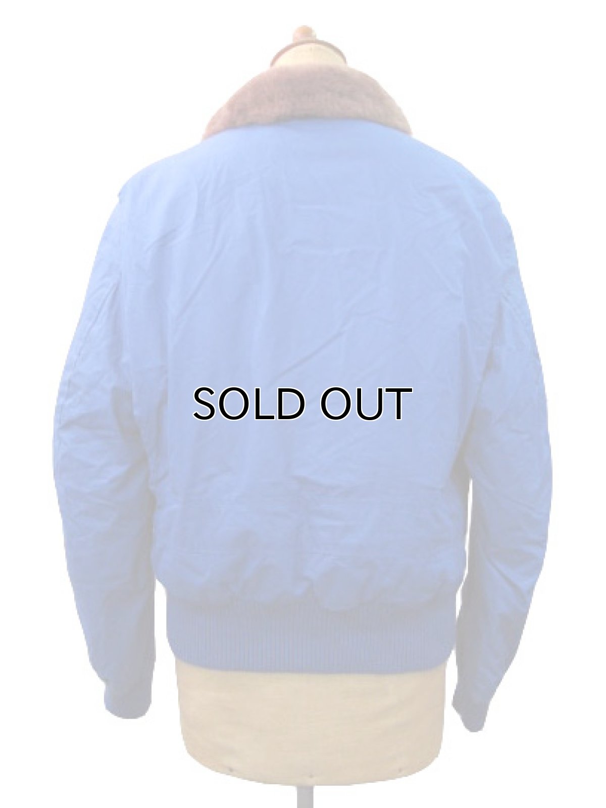 画像2: Ralph Lauren G-I Style Boa Down Jacket　青　size S  (表記 S) (2)