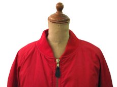 画像4: POLO Ralph Lauren MA-I Style Nylon Jacket　赤　size L  (表記 L) (4)