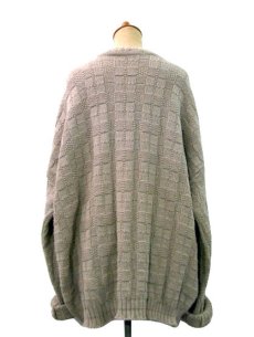 画像2: "TONY LAMBERT. Design Group" Big Size Cotton Knit Sweater　size XL (表記 無し) (2)
