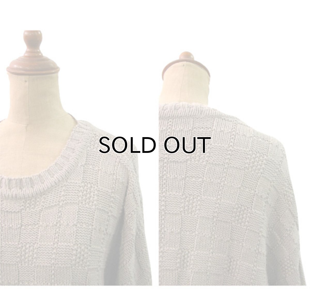 画像3: "TONY LAMBERT. Design Group" Big Size Cotton Knit Sweater　size XL (表記 無し) (3)