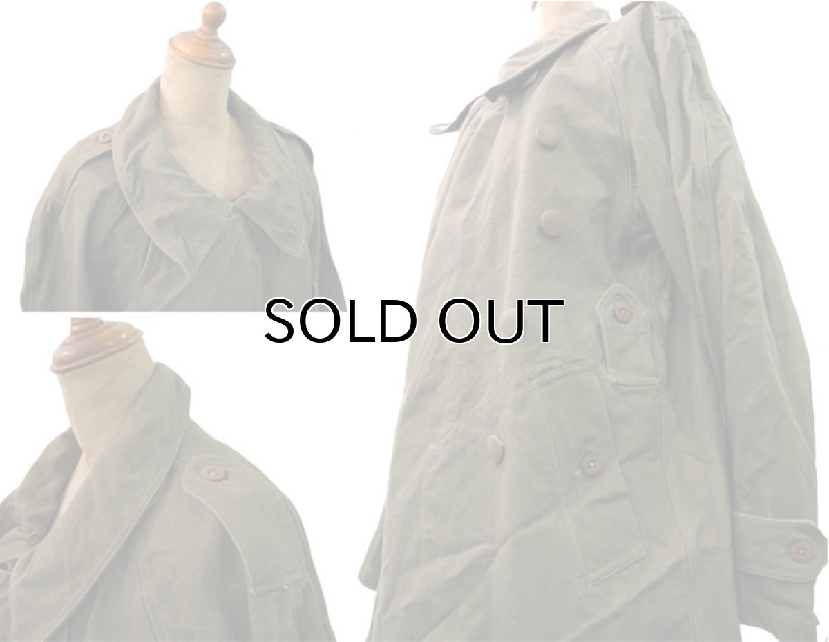 画像3: 1950's French Military Motor Cycle Jacket  OLIVE size L  (表記 2) (3)