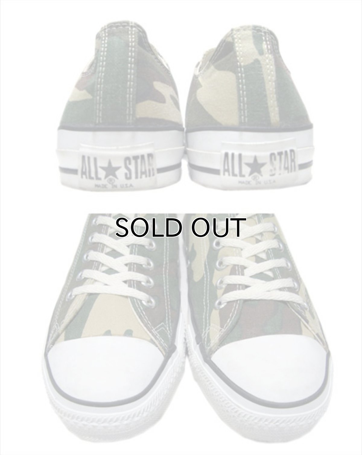 画像3: 1990's CONVERSE  ALL STAR OX  "CAMOUFLAGE" DEAD STOCK size 10 1/2 (29cm) (3)
