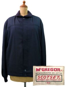 画像1: 1960's McGREGOR "SCOTSET" Boa Lining Jacket DEAD STOCK　size M (表記 40) (1)