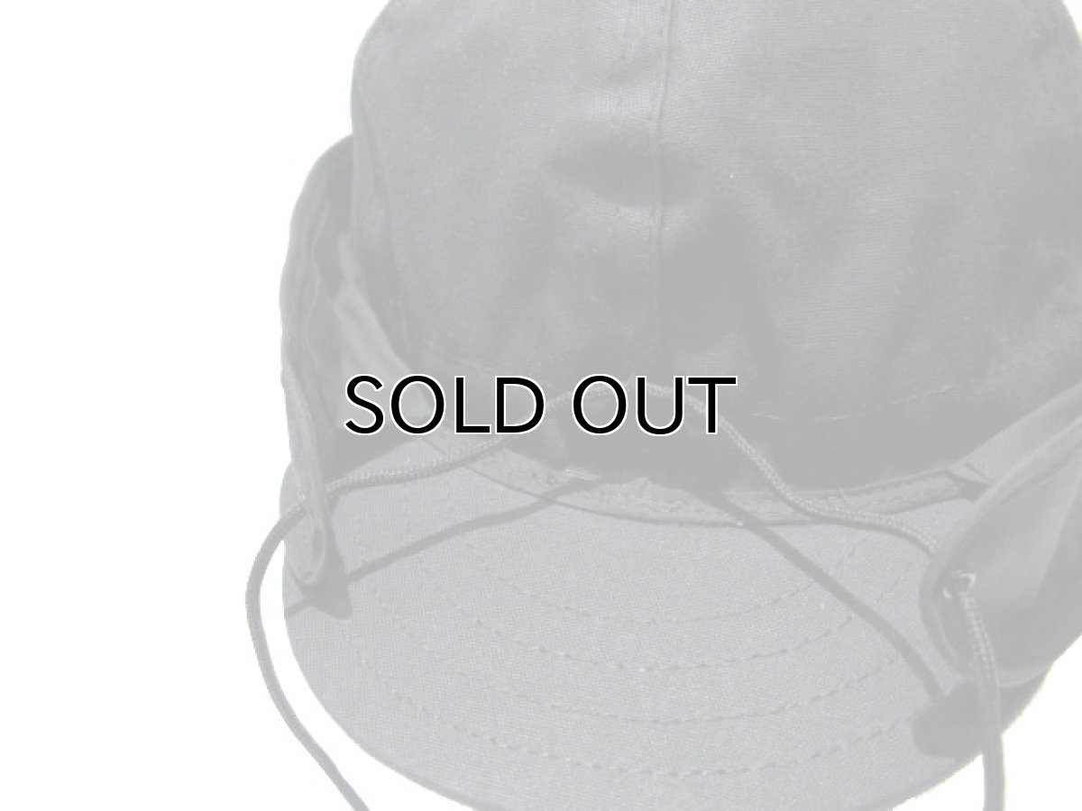 画像4: STORMY KROMER "WAXED COTTON CAP" MADE IN USA BLACK (4)