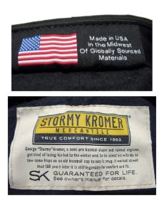 画像5: STORMY KROMER "WAXED COTTON CAP" MADE IN USA　FIELD TAN (5)