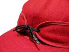 画像4: STORMY KROMER "ORIGINAL WOOL CAP" MADE IN USA　RED (4)