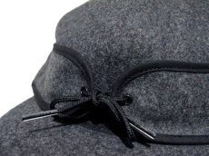 画像4: STORMY KROMER "ORIGINAL WOOL CAP" MADE IN USA　CHARCOAL (4)