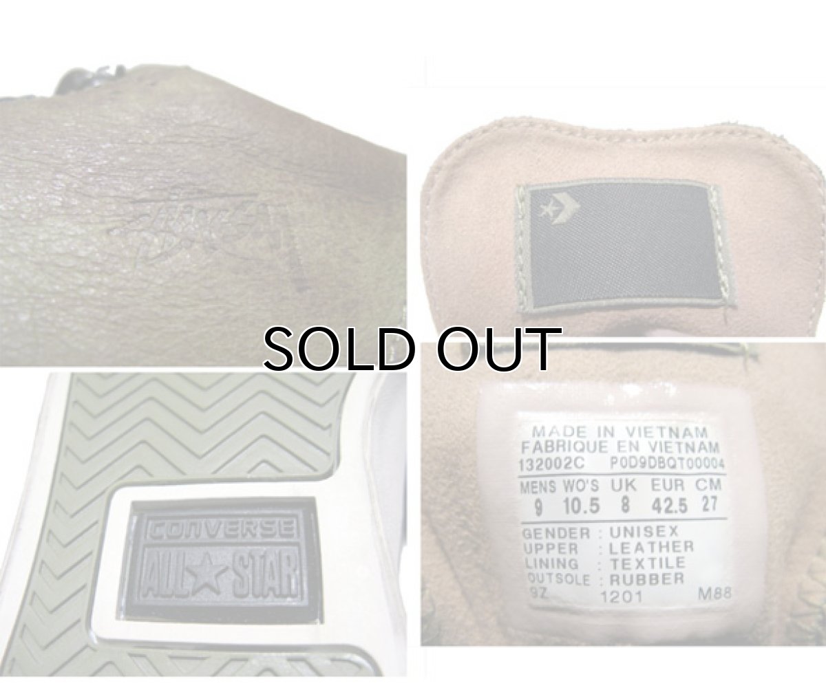 画像3: 2012 S/S  Stussy x CONVERSE ELM  size 9 (27cm) (3)