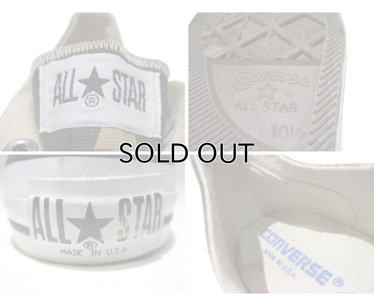 画像4: 1990's CONVERSE  ALL STAR OX  "CAMOUFLAGE" DEAD STOCK size 10 1/2 (29cm) (4)