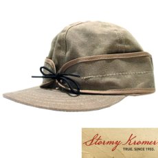 画像1: STORMY KROMER "WAXED COTTON CAP" MADE IN USA　FIELD TAN (1)