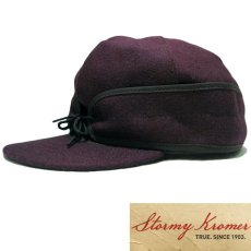 画像1: STORMY KROMER "ORIGINAL WOOL CAP" MADE IN USA　BROWN (1)