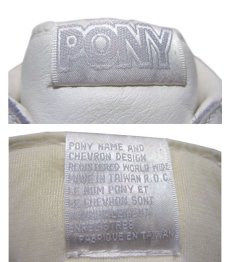 画像4: 1980's PONY "MVP" Hi-Cut Leather Sneaker DEAD STOCK　White / Grey　size 10 (28cm) (4)